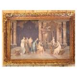 Framed Print After "The Young Model" - Francesco Beda Reproduction