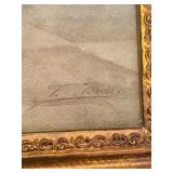 Framed Print After "The Young Model" - Francesco Beda Reproduction