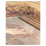 Framed Print After "The Young Model" - Francesco Beda Reproduction