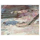 Impressionist Cityscape Painting in Ornate Gilt Frame