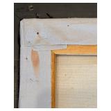 Impressionist Cityscape Painting in Ornate Gilt Frame