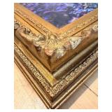 Claude Monet Water Lilies Reproduction on Canvas in Gilt Frame