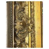 Claude Monet Water Lilies Reproduction on Canvas in Gilt Frame