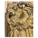 Claude Monet Water Lilies Reproduction on Canvas in Gilt Frame