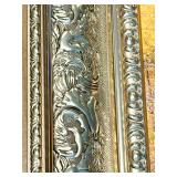 Framed Autumn Birch Forest Landscape Reproduction on Canvas Painting