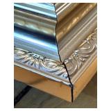 Framed Autumn Birch Forest Landscape Reproduction on Canvas Painting