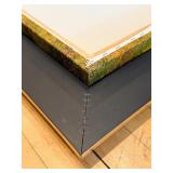 Framed Autumn Birch Forest Landscape Reproduction on Canvas Painting