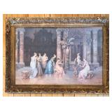 Francesco Beda "The Young Model" Reproduction On Canvas