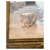 Francesco Beda "The Young Model" Reproduction On Canvas