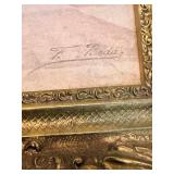 Francesco Beda "The Young Model" Reproduction On Canvas