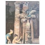 Francesco Beda "The Young Model" Reproduction On Canvas