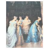 Francesco Beda "The Young Model" Reproduction On Canvas