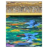 Auberge de Soleil - Kerry Hallam Painted Reproduction on Canvas