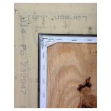 Gustav Klimt Apple Tree I Reproduction On Canvas & Ornate Gold Frame