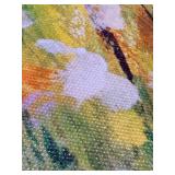 Framed Canvas Print: A Red Poppy Field In Summer by Valery Rybakow