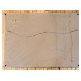 Framed Canvas Print: A Red Poppy Field In Summer by Valery Rybakow