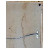 Framed Canvas Print: A Red Poppy Field In Summer by Valery Rybakow