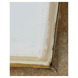 Framed Impressionist Landscape with Purple & Green Foliage Reproduction