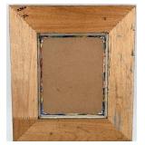 Vibrant Floral Impasto Painting on Canvas in Ornate Gold Frame