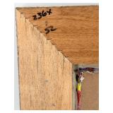 Vibrant Floral Impasto Painting on Canvas in Ornate Gold Frame