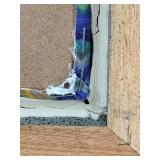 Vibrant Floral Impasto Painting on Canvas in Ornate Gold Frame