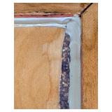 Gustav Klimt The Kiss Reproduction on Canvas in Ornate Gold Frame