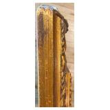 Gustav Klimt The Kiss Reproduction on Canvas in Ornate Gold Frame