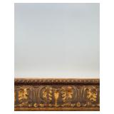 Ornate Gilt Picture Frame Lot including Art Accent Lamp