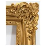 Ornate Gilt Picture Frame Lot including Art Accent Lamp
