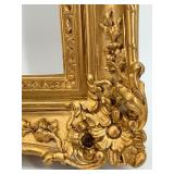 Ornate Gilt Picture Frame Lot including Art Accent Lamp