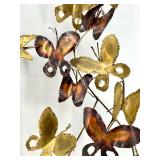 Metal Butterfly Garland & Gold Bronze Finish