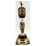 Antique Reuge Swiss Musical Movement Figurine on Brass Base