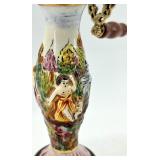 Antique Reuge Swiss Musical Movement Figurine on Brass Base