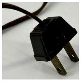 Vintage Nautical Sailboat Console Lamp With Hammered Metal Sails