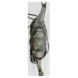 Ceramic Nautical Boat Console Lamp with Figure & Water Base