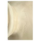 Pair of ABCO Hand-Painted Ceramic Busts Made in USA