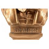 Brahms Bust Bronze-Tone Sculpture