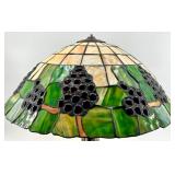 Grape Cluster Tiffany-Style Stained Glass Lamp Shade