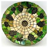 Grape Cluster Tiffany-Style Stained Glass Lamp Shade