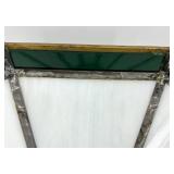 Pair Of Tiffany-Style Glass Pendant Lamp Shades