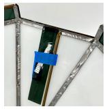 Pair Of Tiffany-Style Glass Pendant Lamp Shades