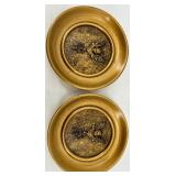 Turner Wall Accessory Frame Set of Vintage Gold Frames & Prints