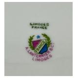 Limoges France - A Lanternier & Co. - Gold Floral Tea Set & Lids