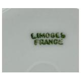 Limoges France - A Lanternier & Co. Gold Floral Border Tea cups, Coffee cups, Saucers with Creamer