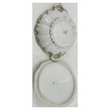 Haviland - Holly Berry -  Limoges Oval Floral Serving Platter & Lidded Tureen Set