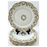 Haviland - Holly Berry - France Limoges Dinnerware Set & Cups, Napkin Rings