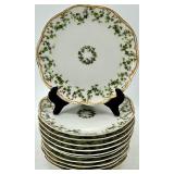 Haviland - Holly Berry - France Limoges Dinnerware Set & Cups, Napkin Rings