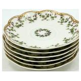 Haviland - Holly Berry - France Limoges Dinnerware Set & Cups, Napkin Rings