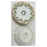 Haviland - Holly Berry - France Limoges Dinnerware Set & Cups, Napkin Rings