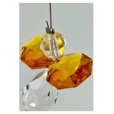 Vintage Thames Hand Painted Box & Angel Figurine, Lace Fan & Gold Vase